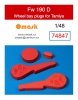 Omask 74847 Fw 190 D wheel bay plugs (for Tamiya 61041, 61081, 25213 ) 1/48